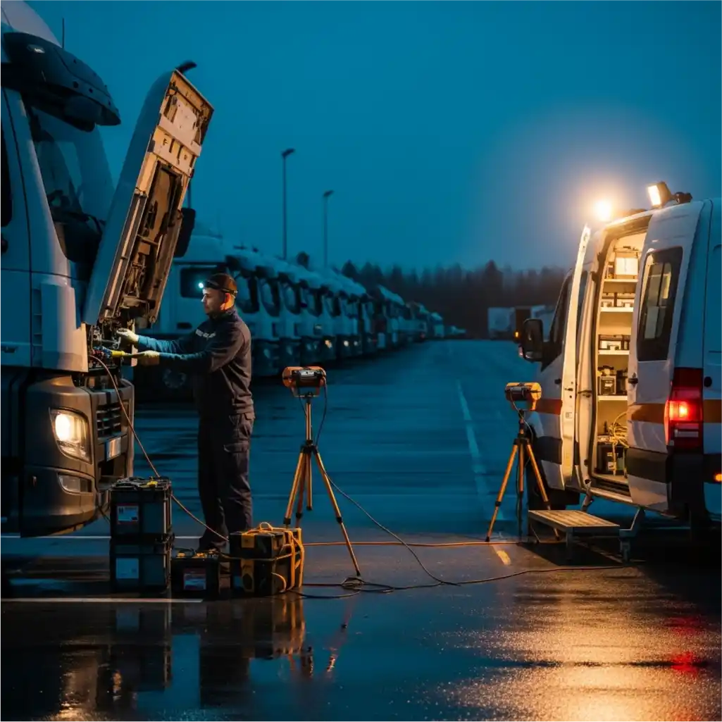 Ağır Vasıta Akü Değişimi